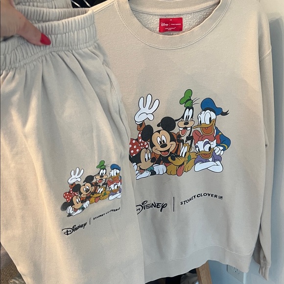 Stoney Clover Lane Tops - SCL X Disney Set - Crewneck Sweatshirt and Joggers